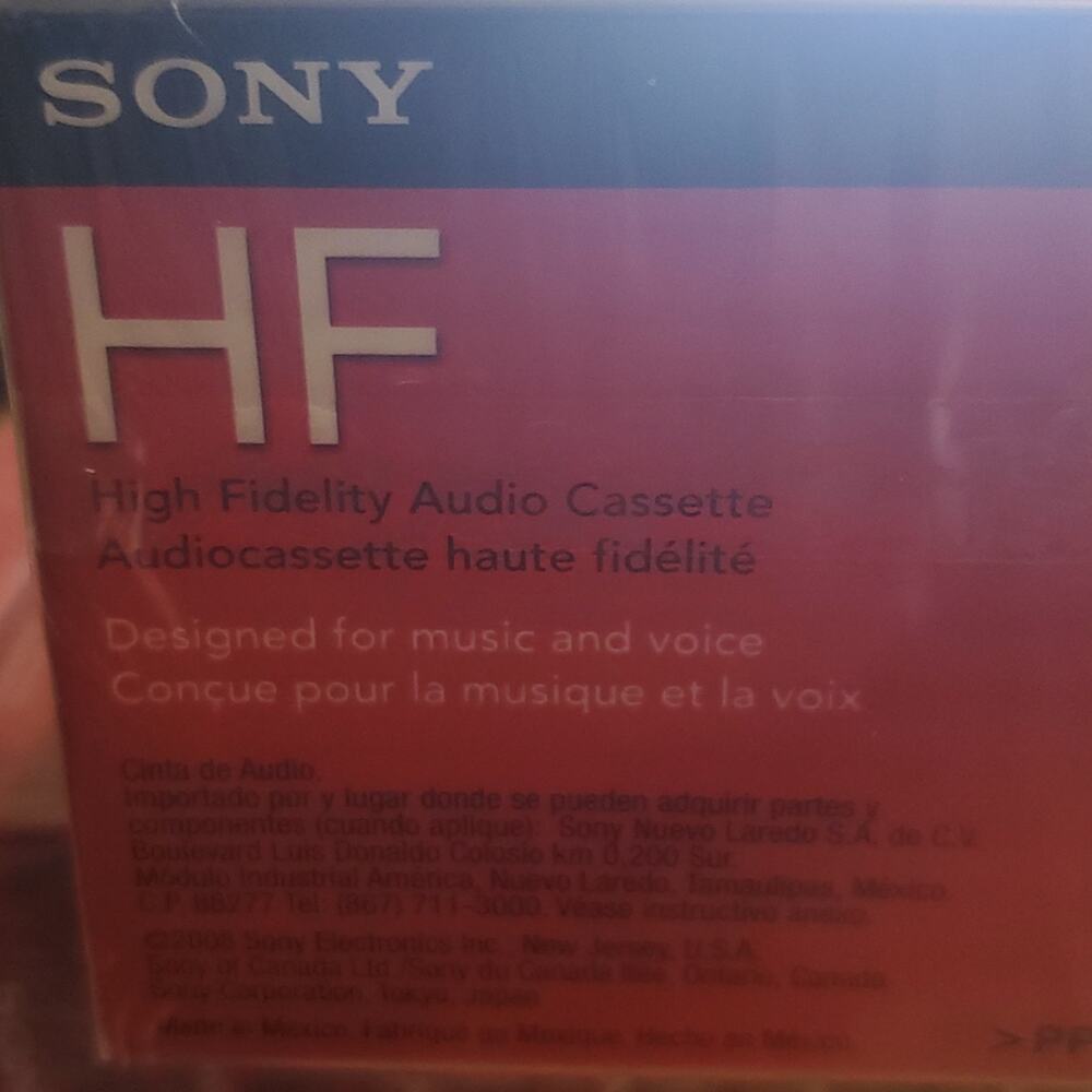 30 NEW Sony HF high fidelity audio blank cassettes 90 minutes - Picture 6 of 7